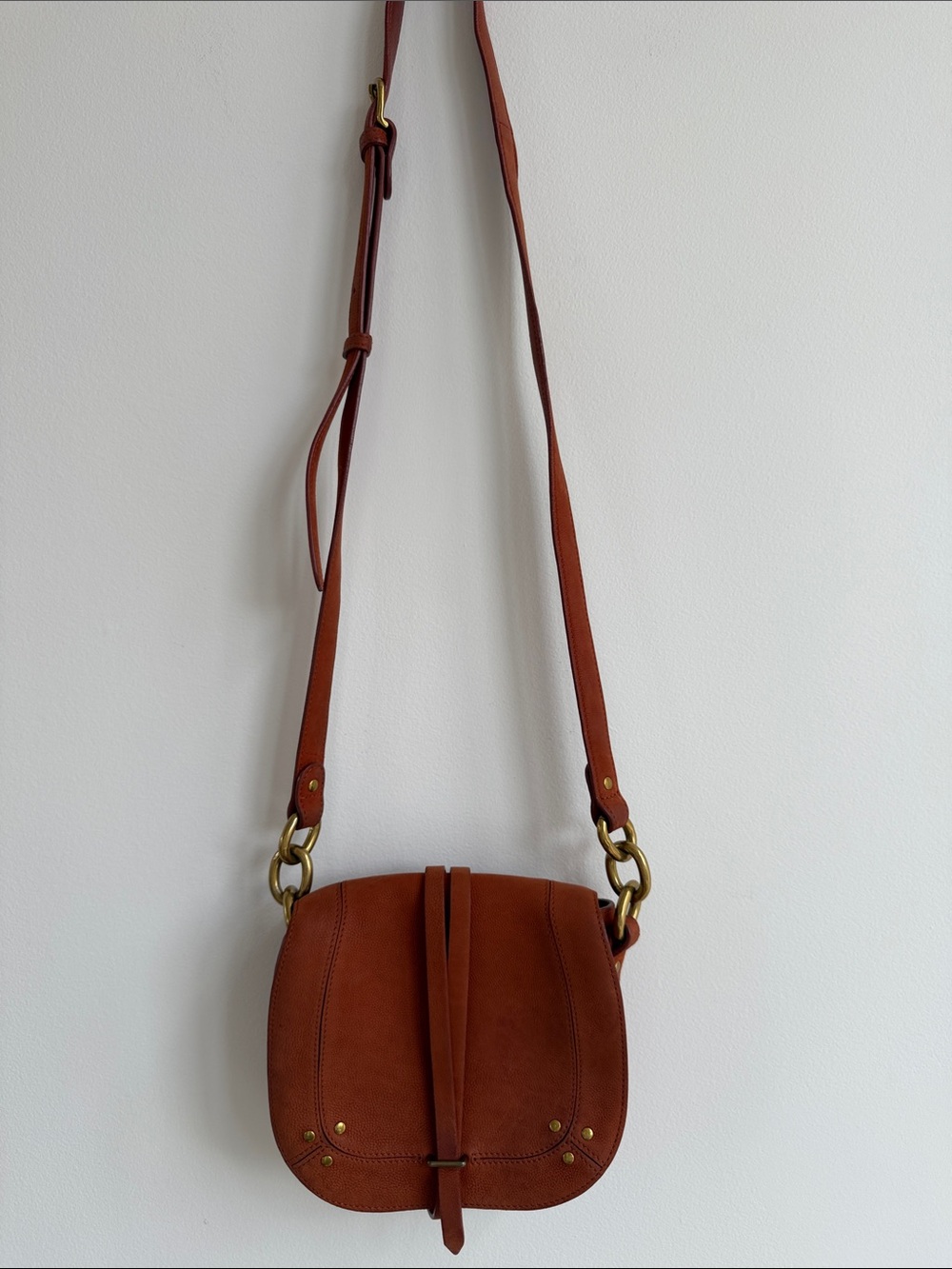 Jerome Dreyfuss Victor Crossbody in Cognac